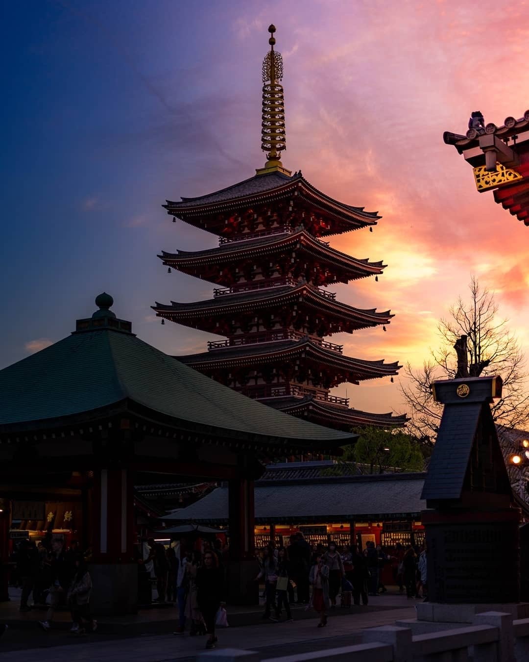 atardecer en Tokio