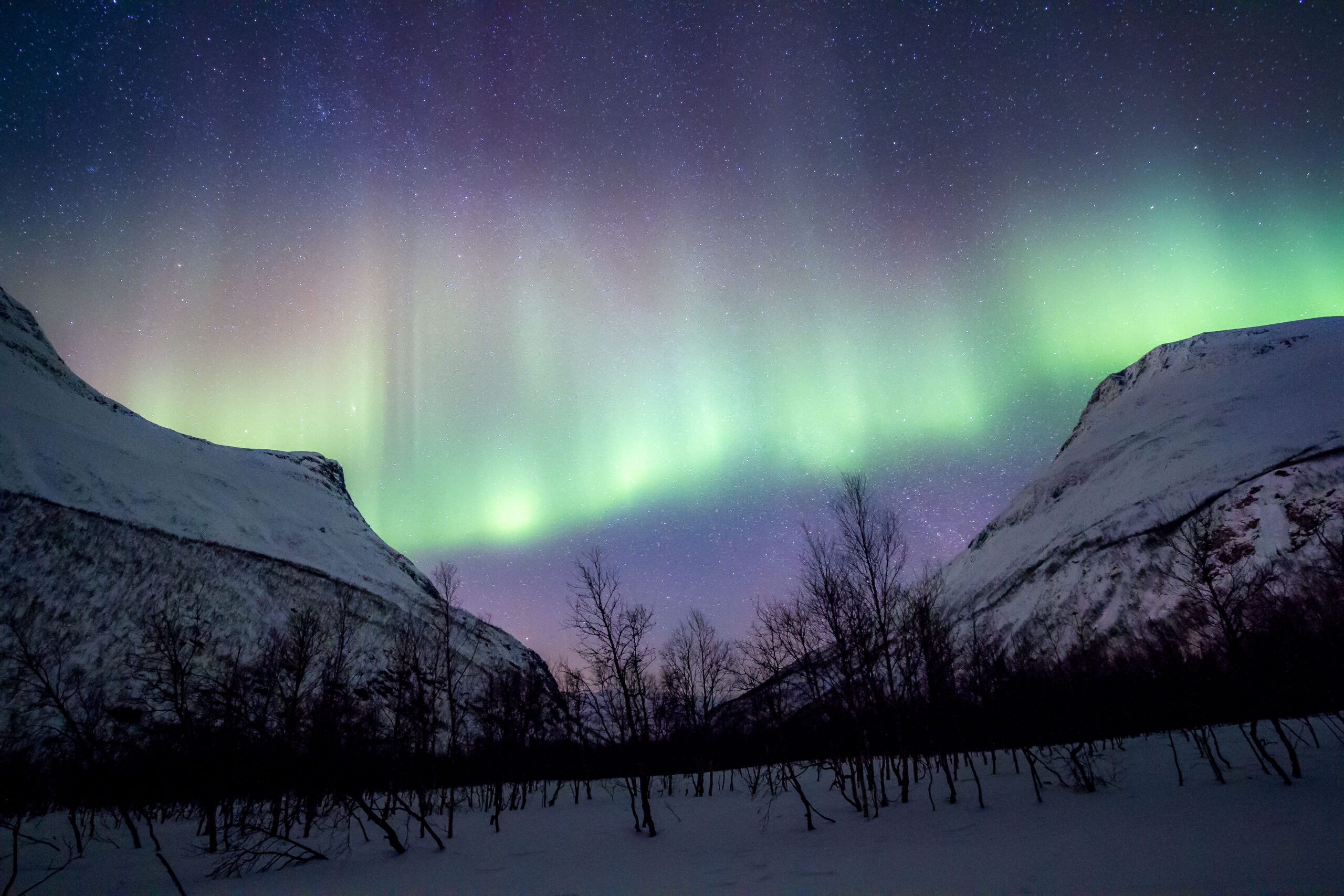 aurora boreal en tromso