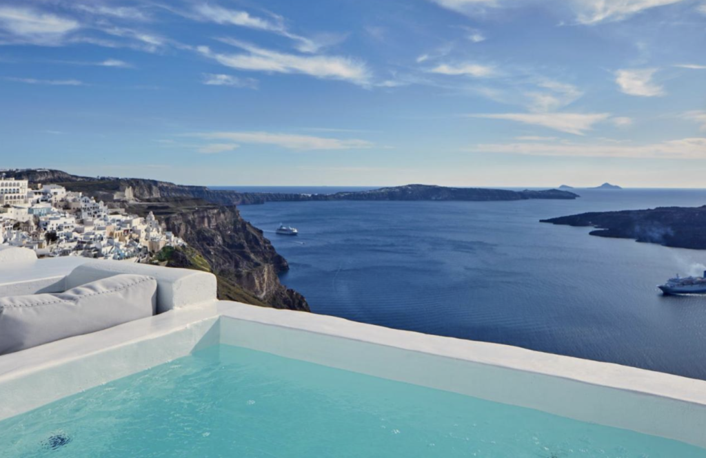 dónde dormir en Santorini