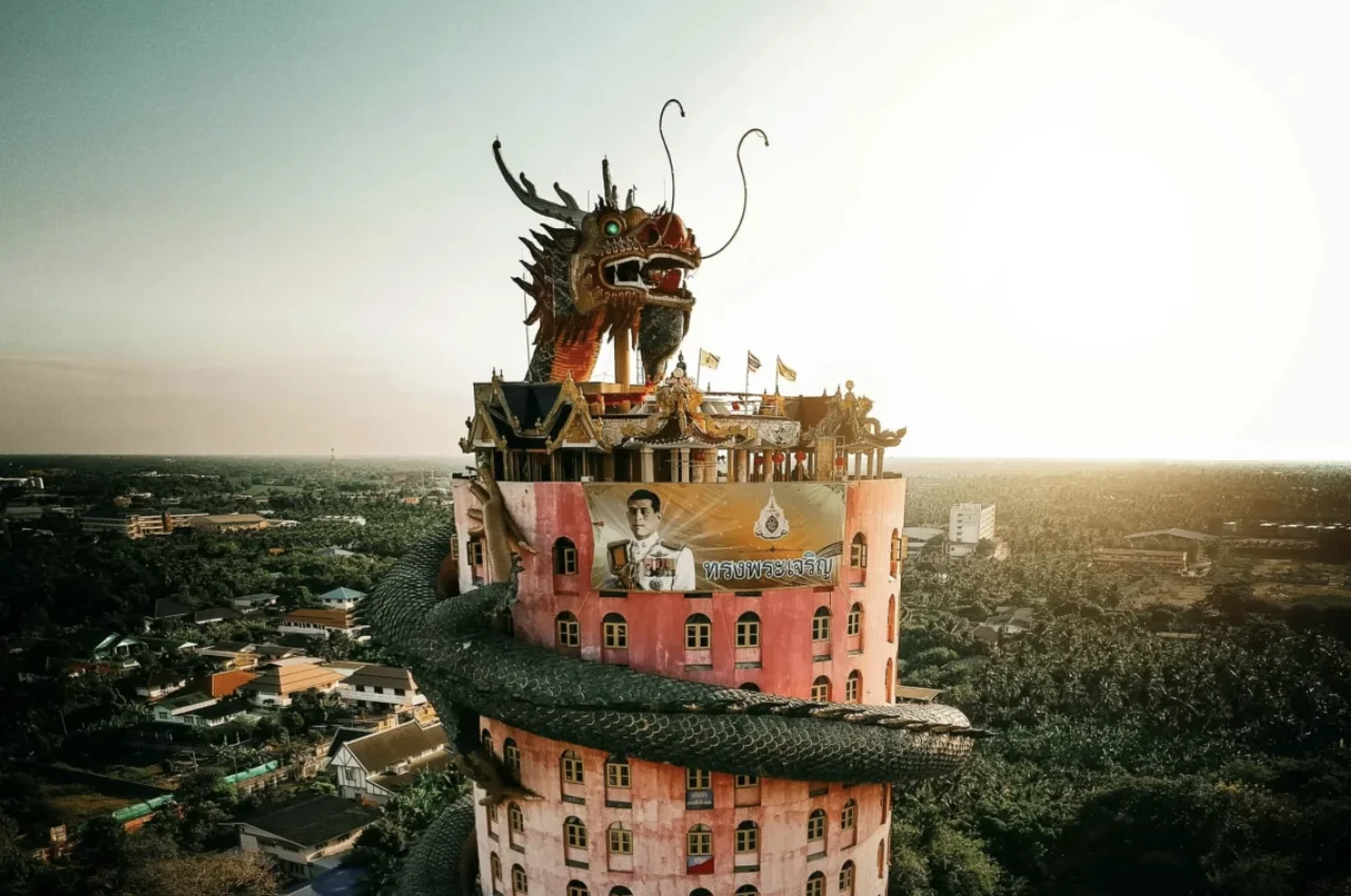 cómo llegar al Wat Samphran en Bangkok